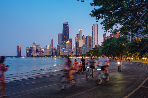 Chicago in bici